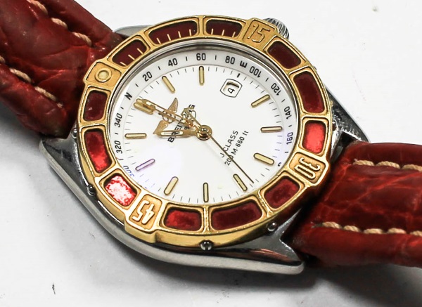 Geld für Ihre Breitling JClass Damen Armbanduhr im Online Pfandhaus für Krefeld